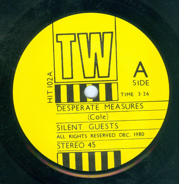 Silent Guests | Desperate Measures (7 inch Single)