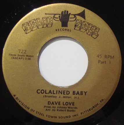 Dave Love | Colalined Baby (7 inch Single)