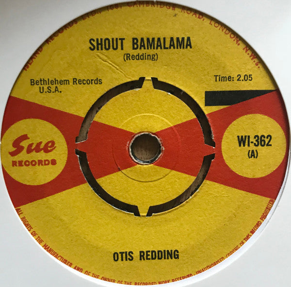 Redding, Otis | Shout Bamalama (7 inch Single)