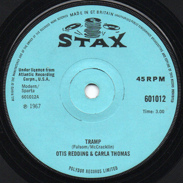 Redding, Otis & Carla Thomas | Tramp (7 inch Single)