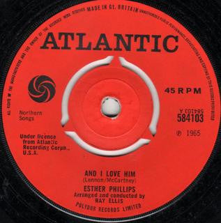 Phillips, Esther | And I Love Him (7 inch Single)