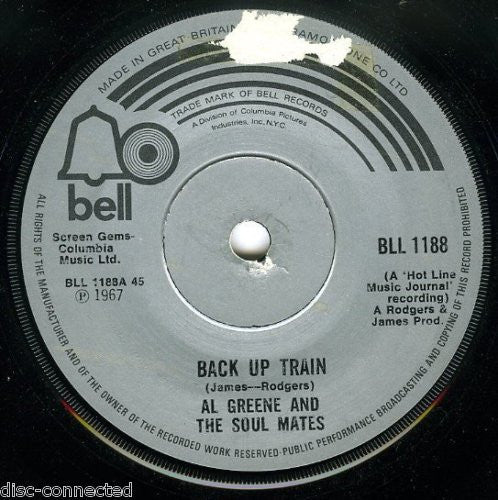Greene, Al | Back Up Train (7 inch Single)