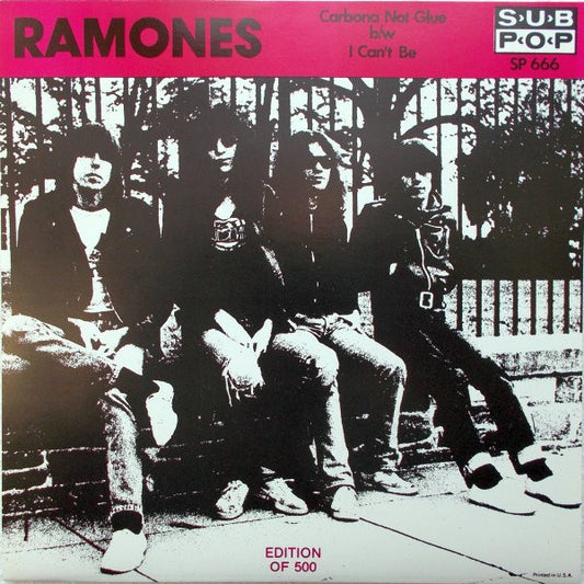 Ramones | Carbona Not Glue (7 inch Single)