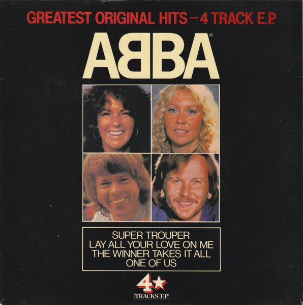 Abba | Greatest Original Hits 4 Track EP (7 inch single)
