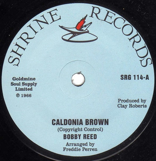 Reed, Bobby | Caldonia Brown (7 inch Single)