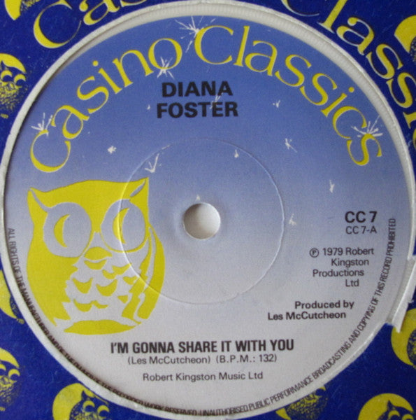 Foster, Diana | Im Gonna Share It With You (7 inch Single)