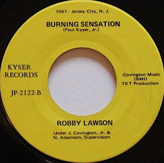 Robby Lawson | Burning Sensation (7 inch Single)