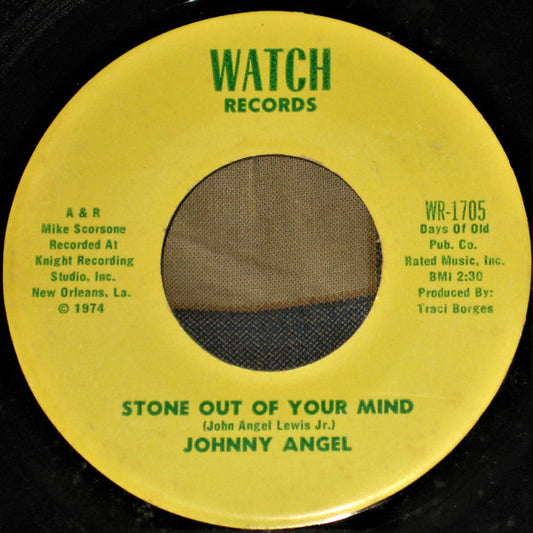 Johnny Angel | Stone Out Of Your Mind (7 inch Single)