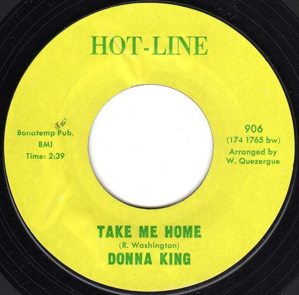 Donna King | Take Me Home (7 inch Single)