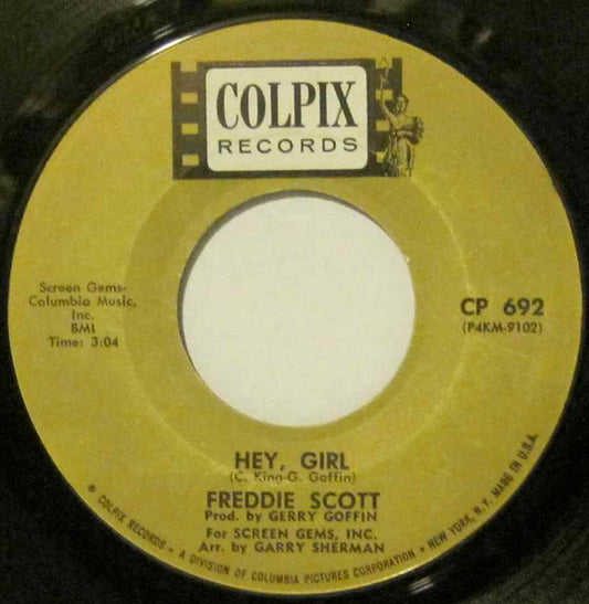 Scott, Freddie | Hey Girl (7 inch Single)