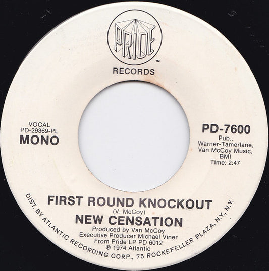 New Censation | First Round Knockout (7 inch Single)