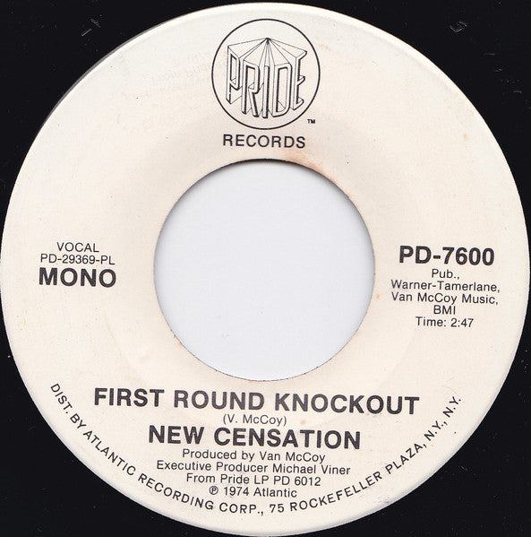 New Censation | First Round Knockout (7 inch Single)