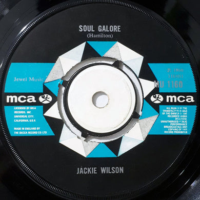 Jackie Wilson | Soul Galore (single Soul, Northern Soul)