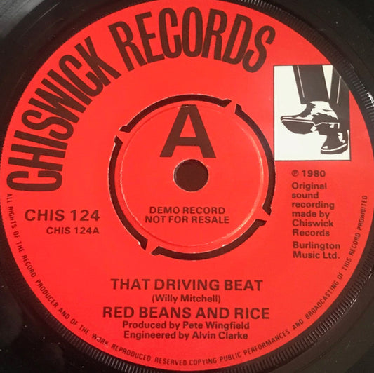 Red Beans And Rice | That Driving Beat (7 inch Single)