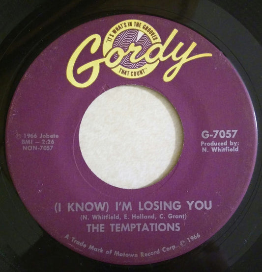 Temptations | I'm Losing You (7 inch Single)